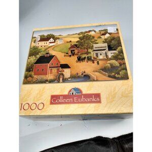 RoseArt - Collection Eubanks - Amish Country Market" 1000 Piece Puzzle COMPLETE